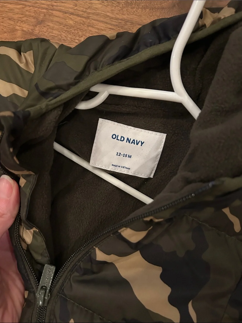 Old Navy insulated hooded